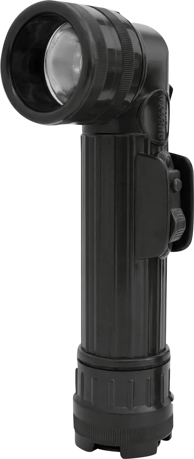 Genuine G.i. Anglehead Flashlight - Black