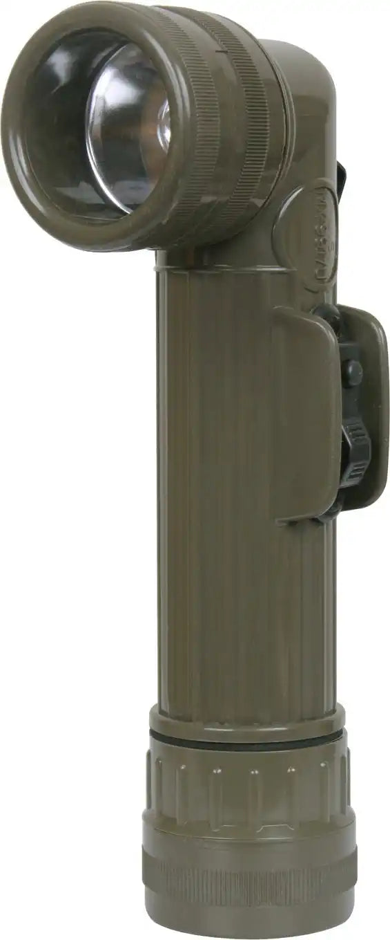 Genuine G.i. Anglehead Flashlight - Olive Drab
