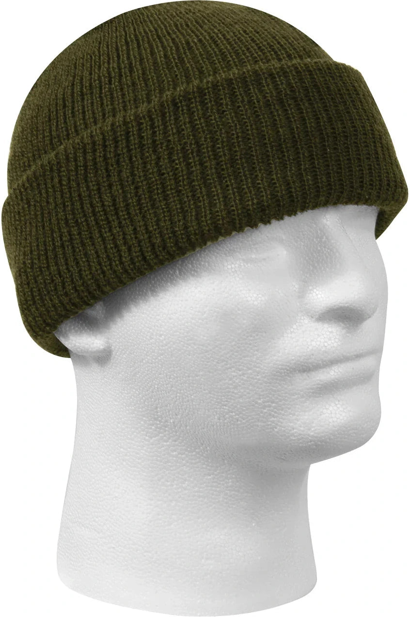 Genuine Wool Watch Cap - Olive Drab