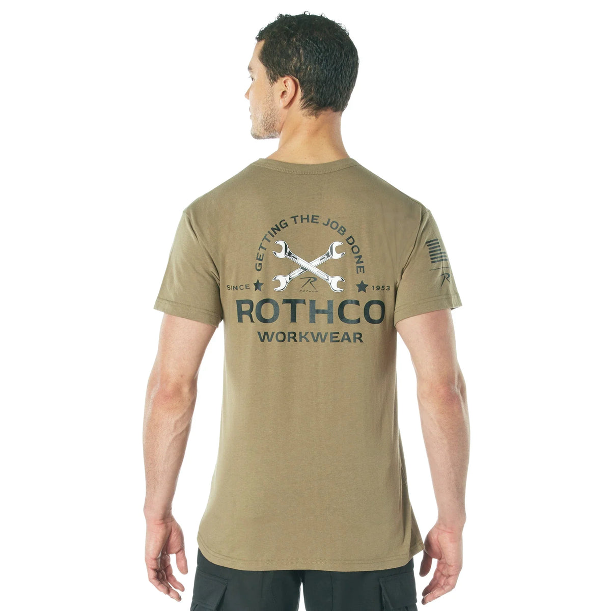 Getting the Job Done T-shirt - Coyote Brown / s