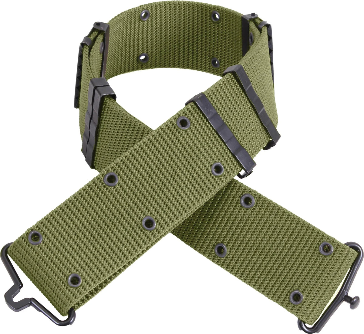 Gi Style Pistol Belt with Metal Buckles