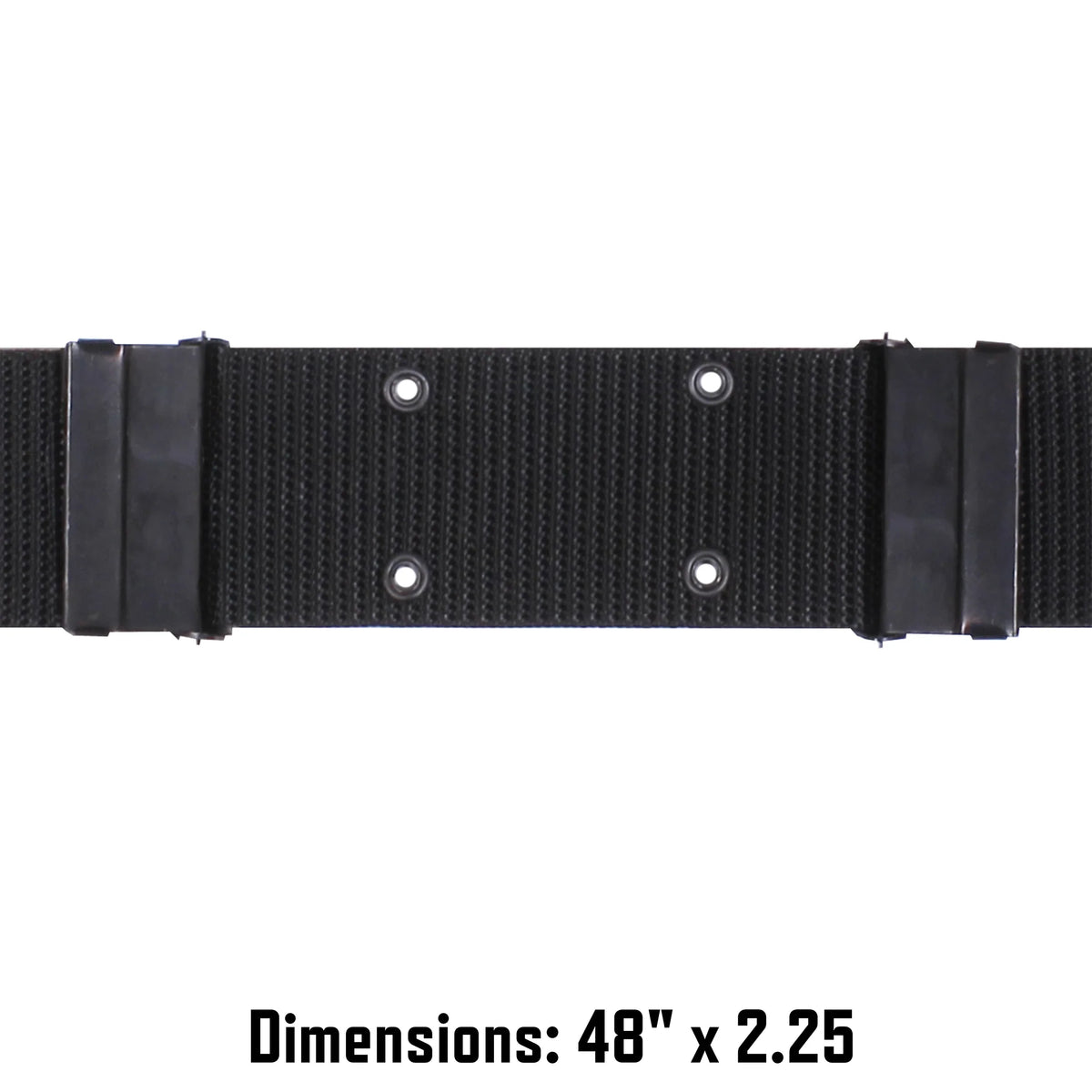 Gi Style Pistol Belt with Metal Buckles