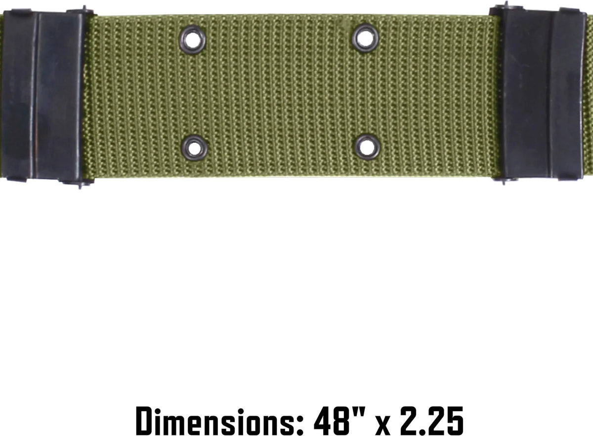 Gi Style Pistol Belt with Metal Buckles