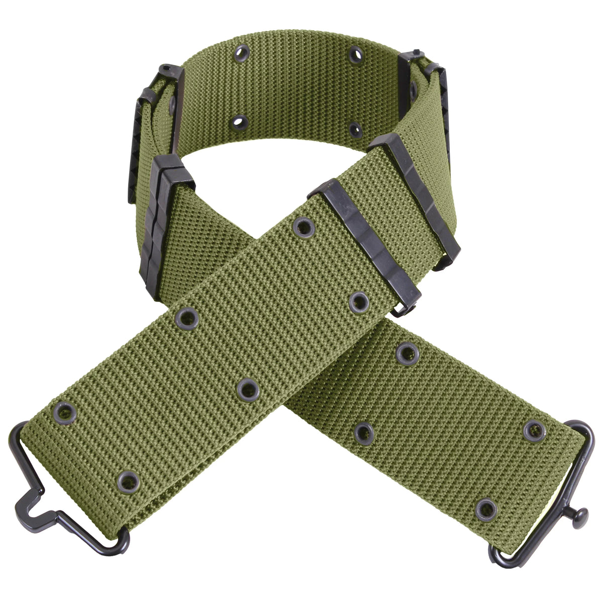 Gi Style Pistol Belt with Metal Buckles