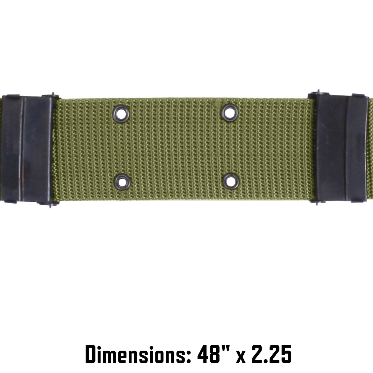 Gi Style Pistol Belt with Metal Buckles