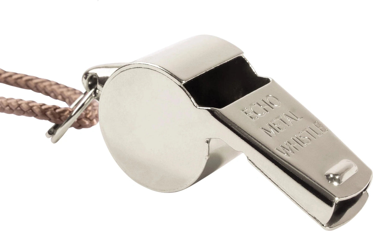 Gi Style Police Whistle - Silver