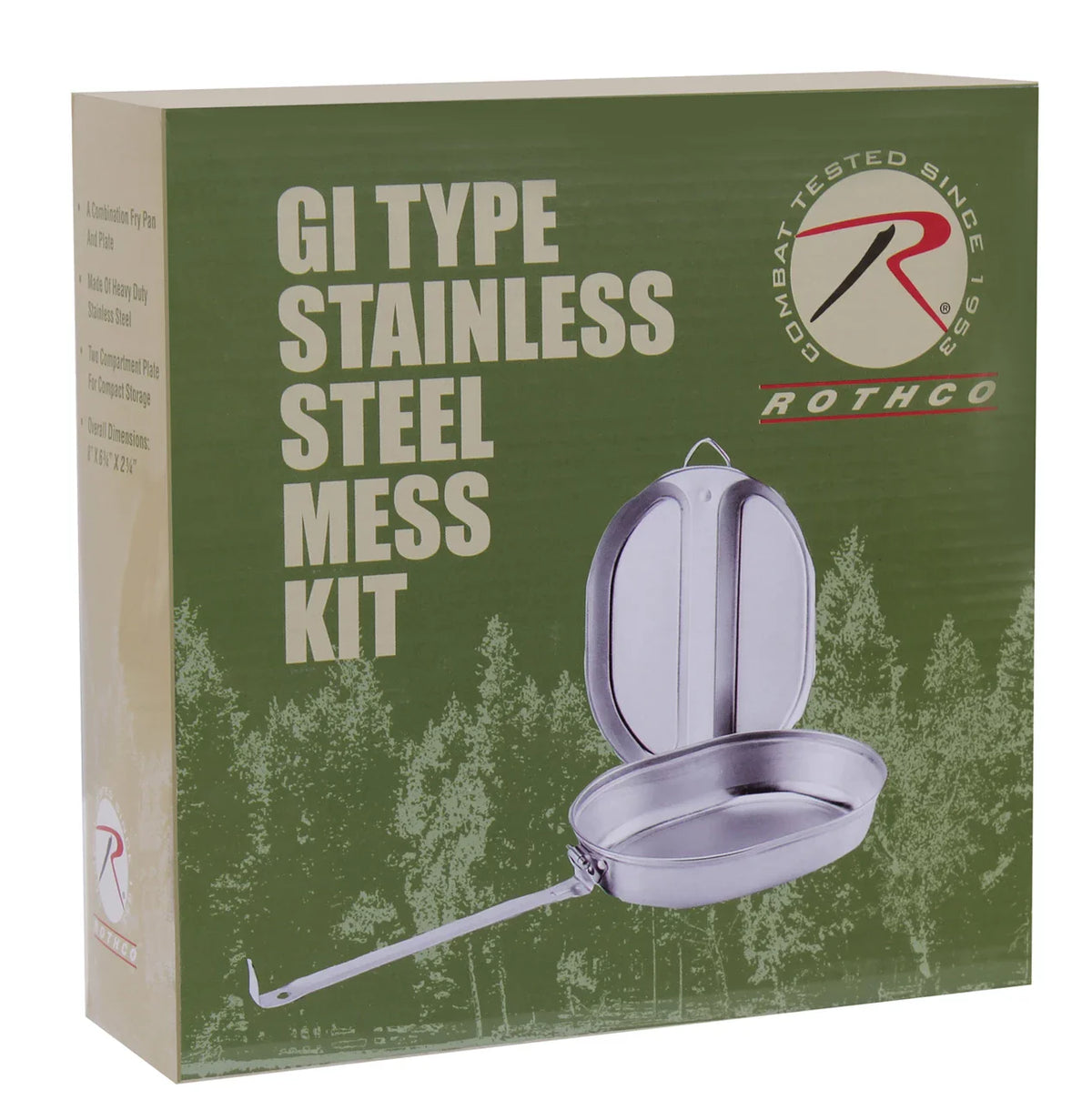 Gi Type Stainless Steel Mess Kit