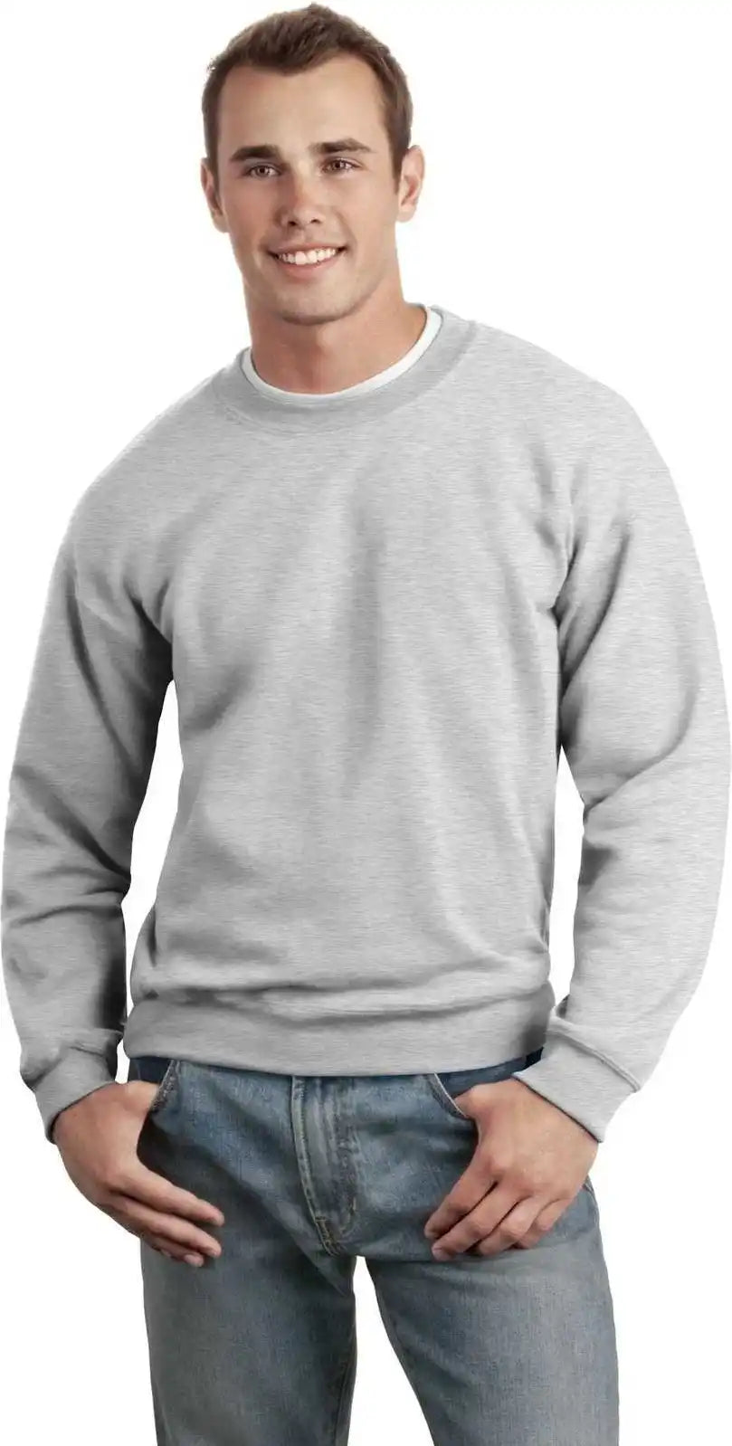 Gildan 12000 Dryblend Crewneck Sweatshirt Ash