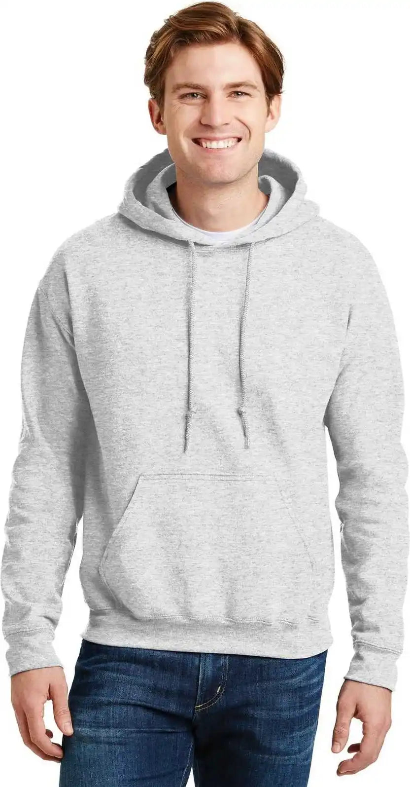 Gildan 12500 Dryblend Pullover Hooded Sweatshirt Ash