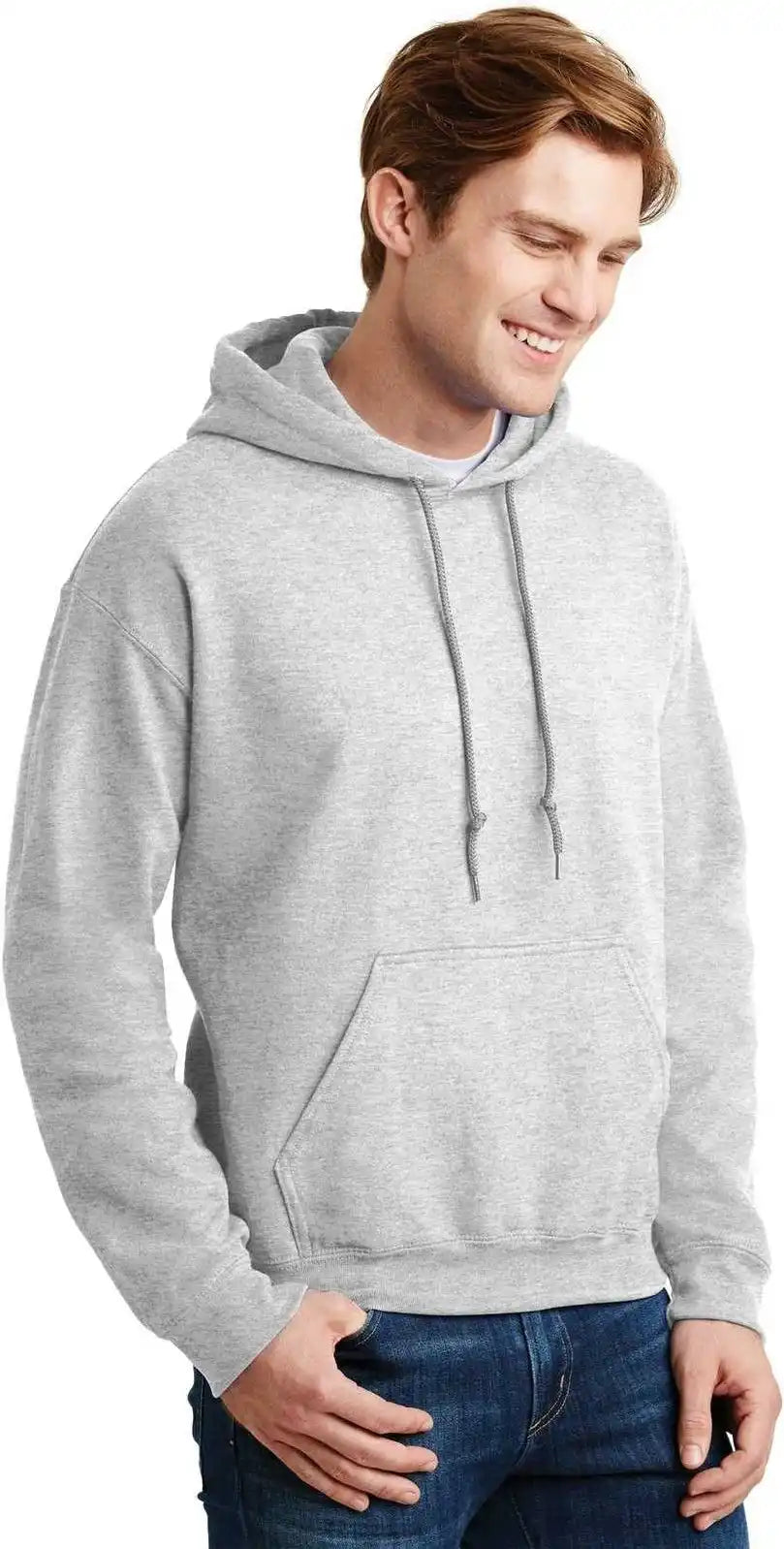 Gildan 12500 Dryblend Pullover Hooded Sweatshirt Ash