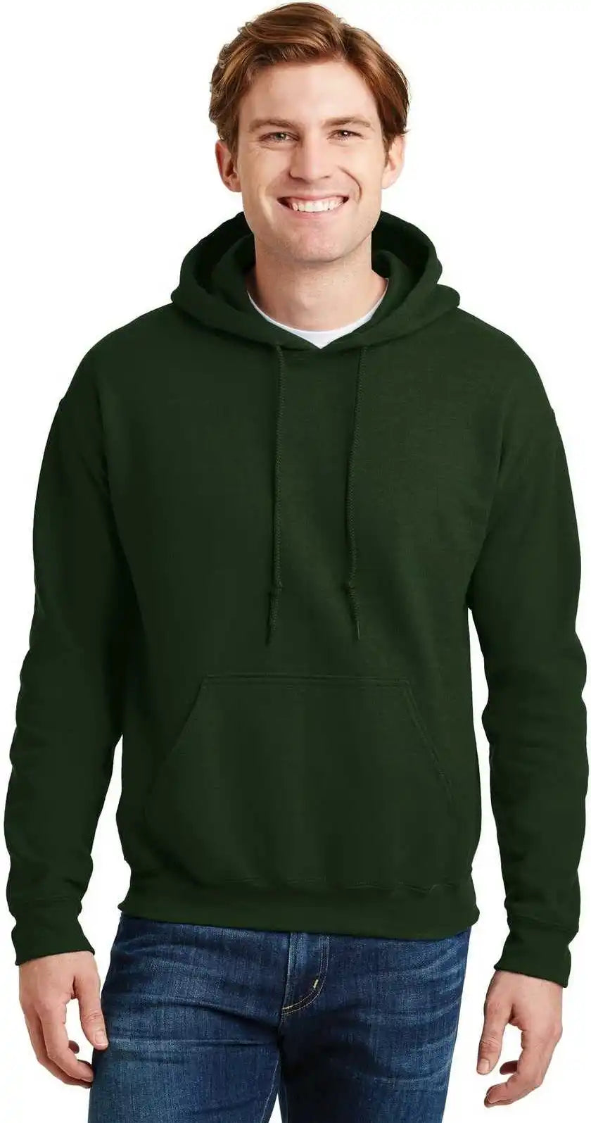 Gildan 12500 Dryblend Pullover Hooded Sweatshirt Forest