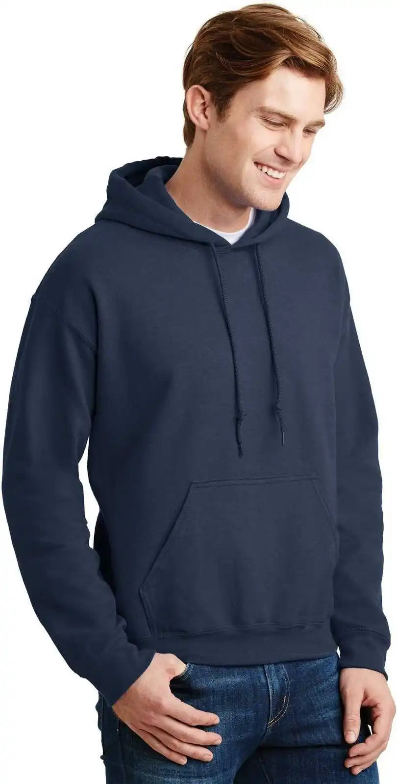 Gildan 12500 Dryblend Pullover Hooded Sweatshirt Navy
