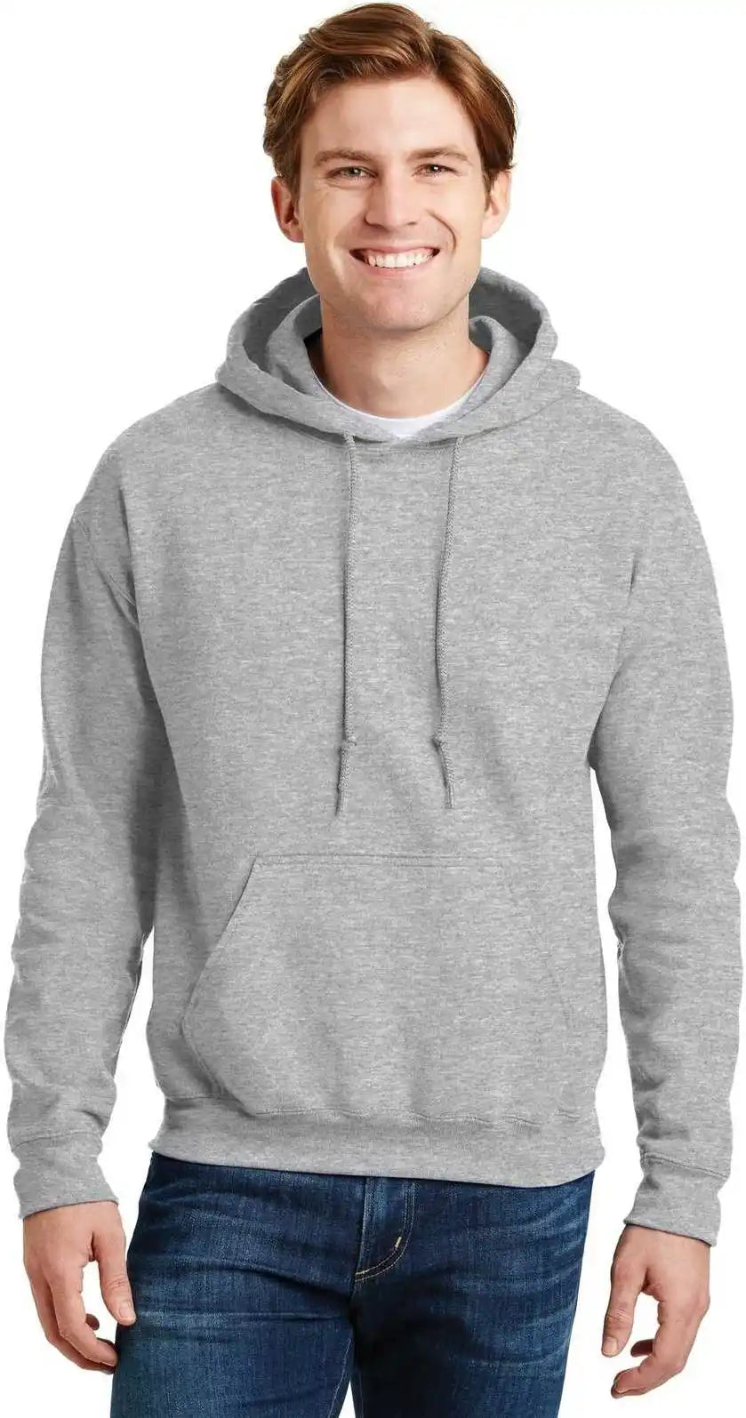 Gildan 12500 Dryblend Pullover Hooded Sweatshirt Sport Gray