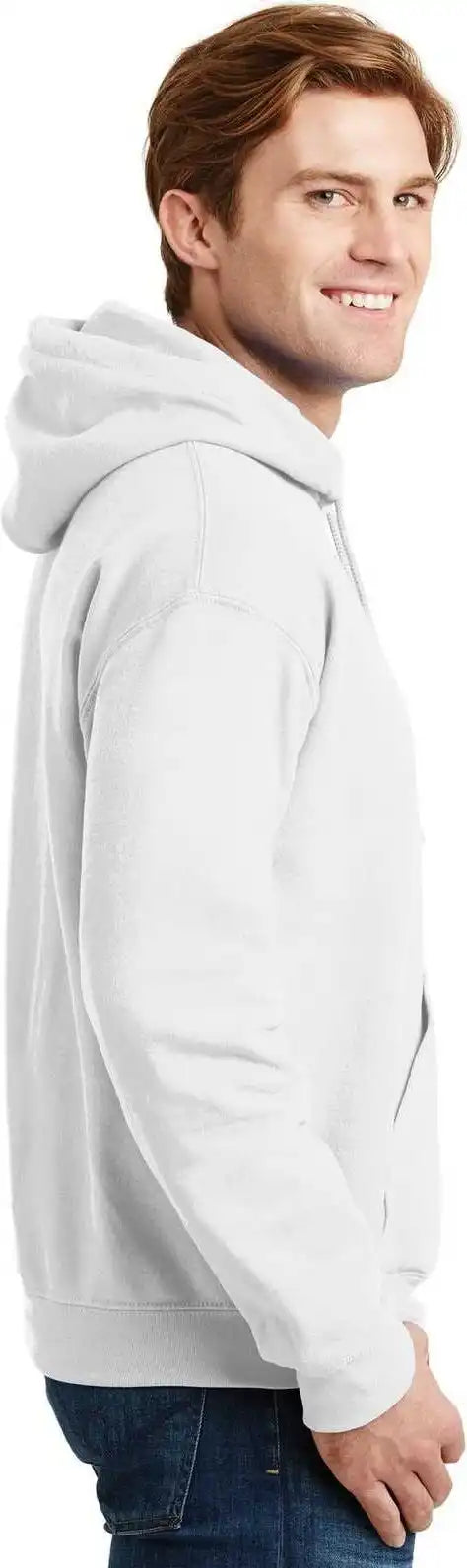 Gildan 12500 Dryblend Pullover Hooded Sweatshirt White