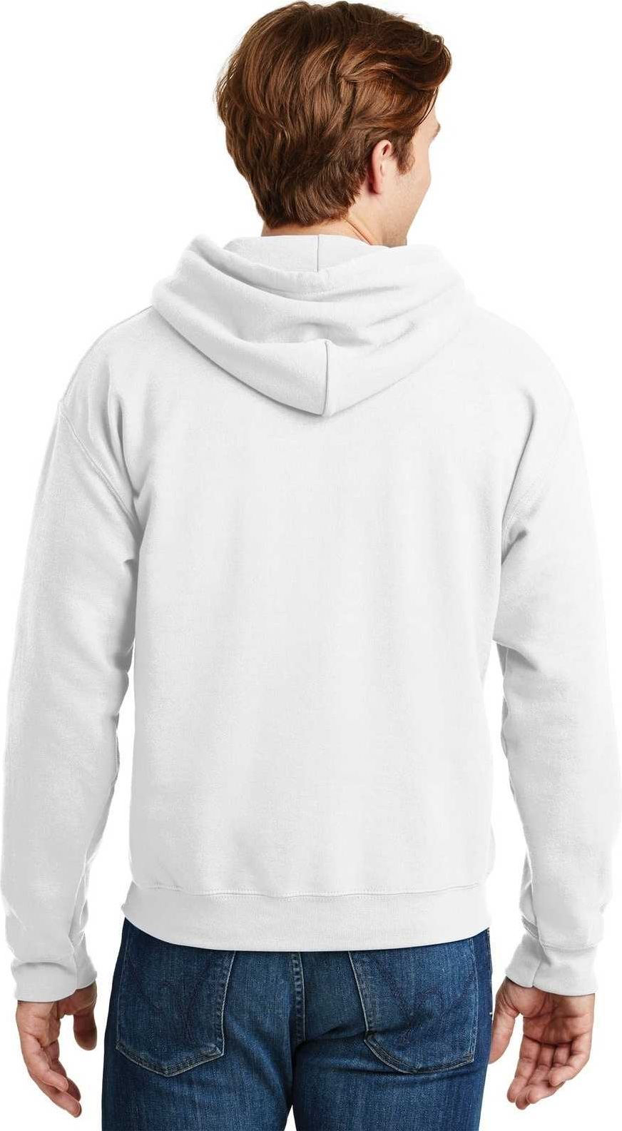 Gildan 12500 Dryblend Pullover Hooded Sweatshirt - White