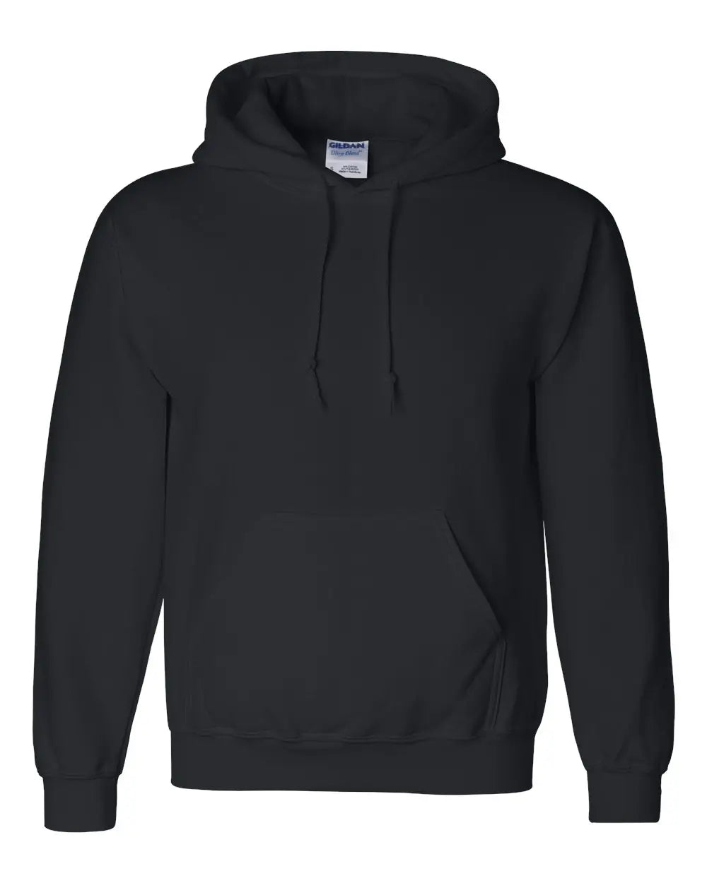 Gildan 12500 Dryblend® Hooded Sweatshirt - Black