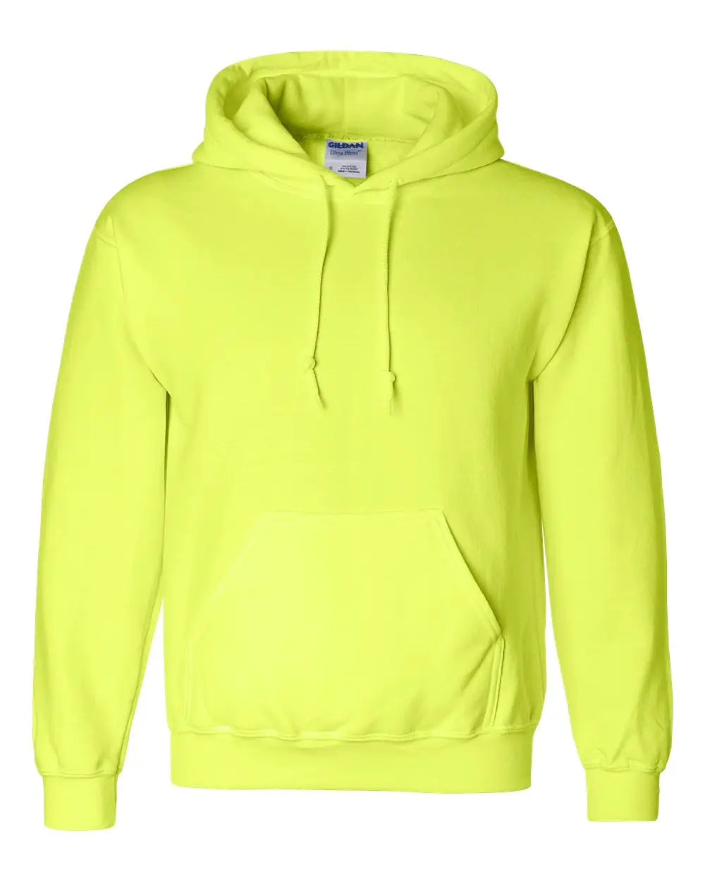 Gildan 12500 Dryblend® Hooded Sweatshirt - Safety Green - s