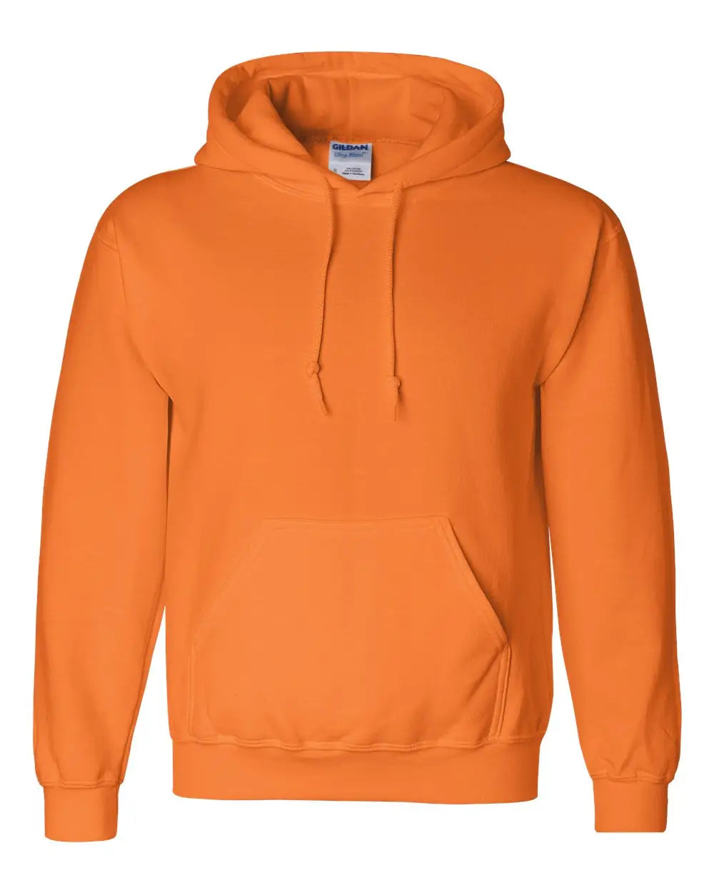 Gildan 12500 Dryblend® Hooded Sweatshirt - Safety Orange