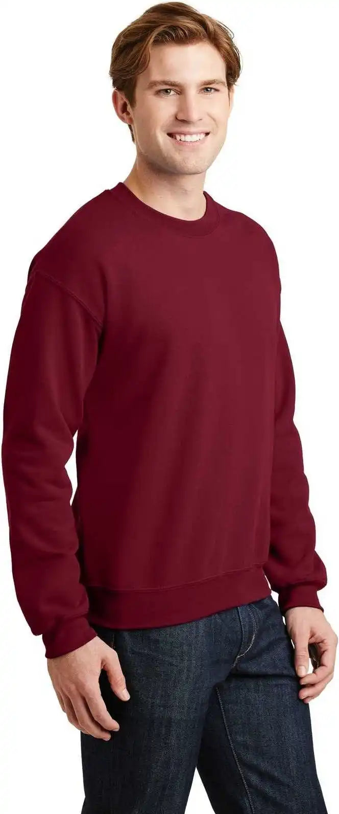 Gildan 18000 Heavy Blend Crewneck Sweatshirt Cardinal Red