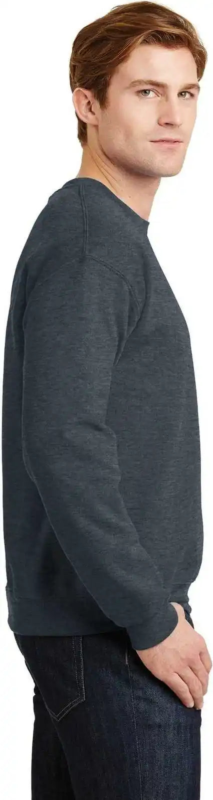 Gildan 18000 Heavy Blend Crewneck Sweatshirt Dark Heather