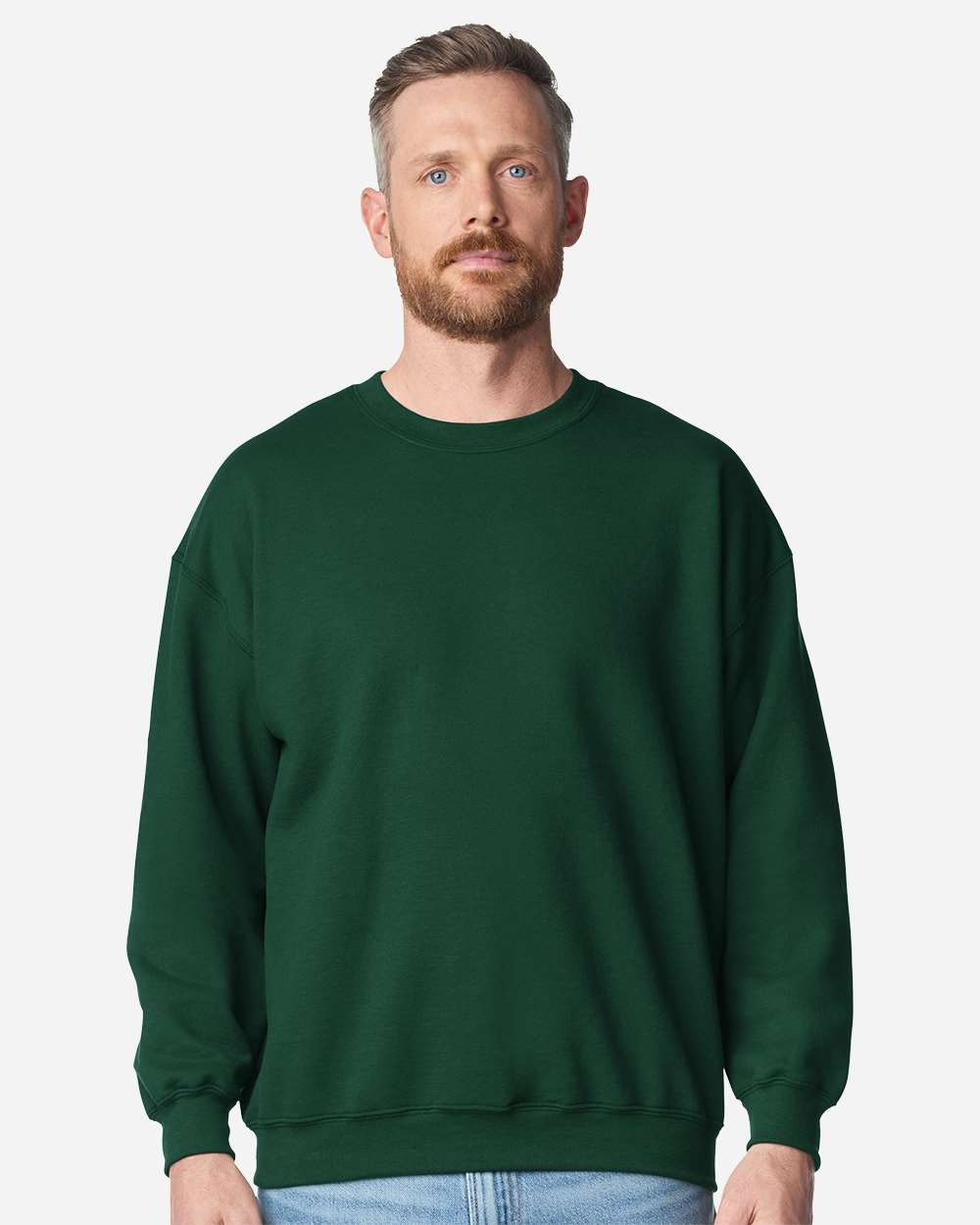 Gildan 18000 Heavy Blend Crewneck Sweatshirt - Fan Dark Green