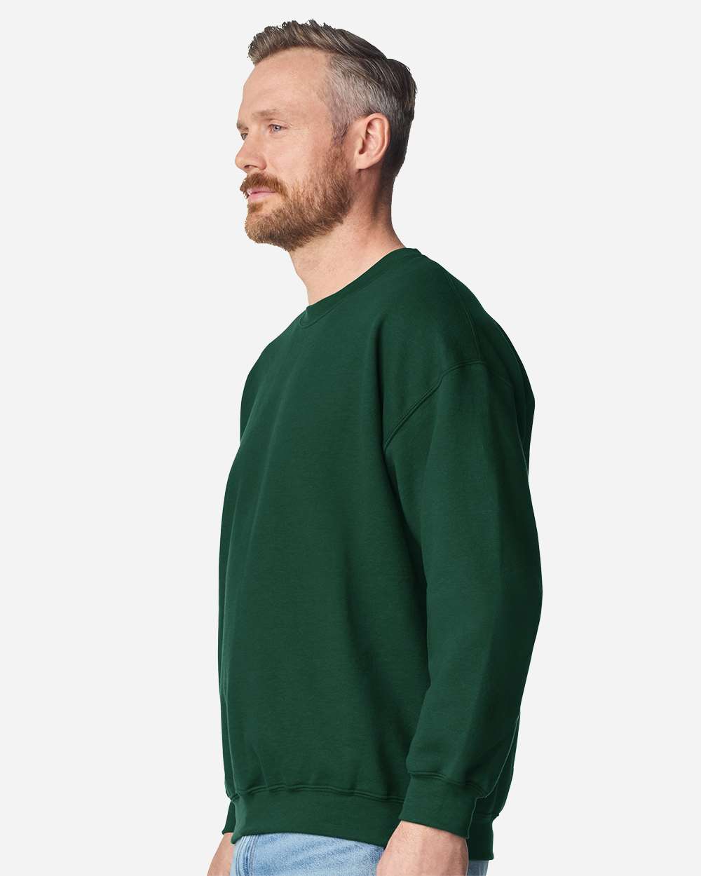 Gildan 18000 Heavy Blend Crewneck Sweatshirt - Fan Dark Green