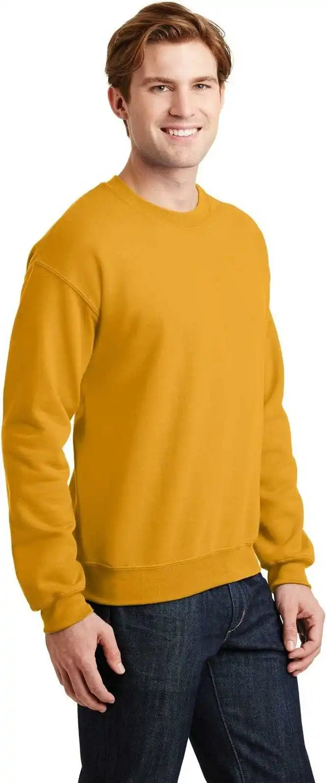 Gildan 18000 Heavy Blend Crewneck Sweatshirt Gold
