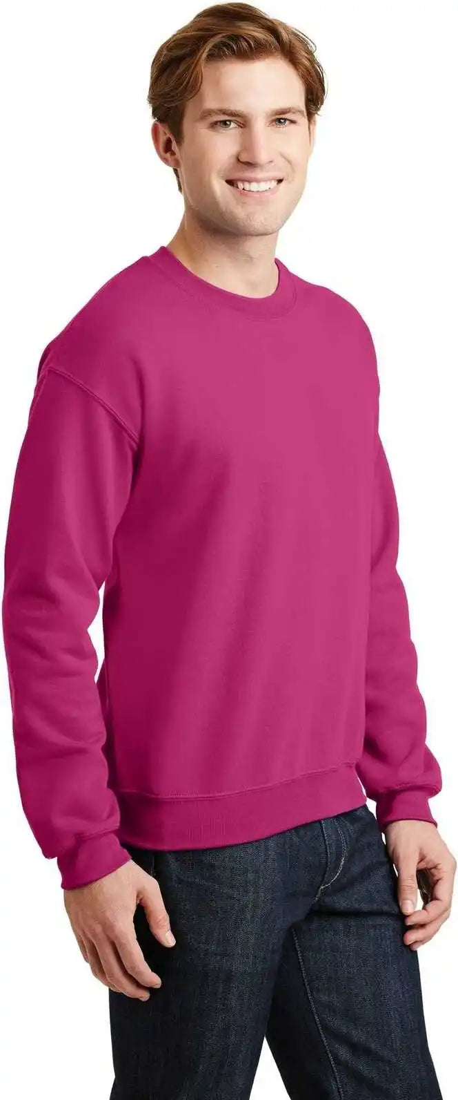 Gildan 18000 Heavy Blend Crewneck Sweatshirt Heliconia