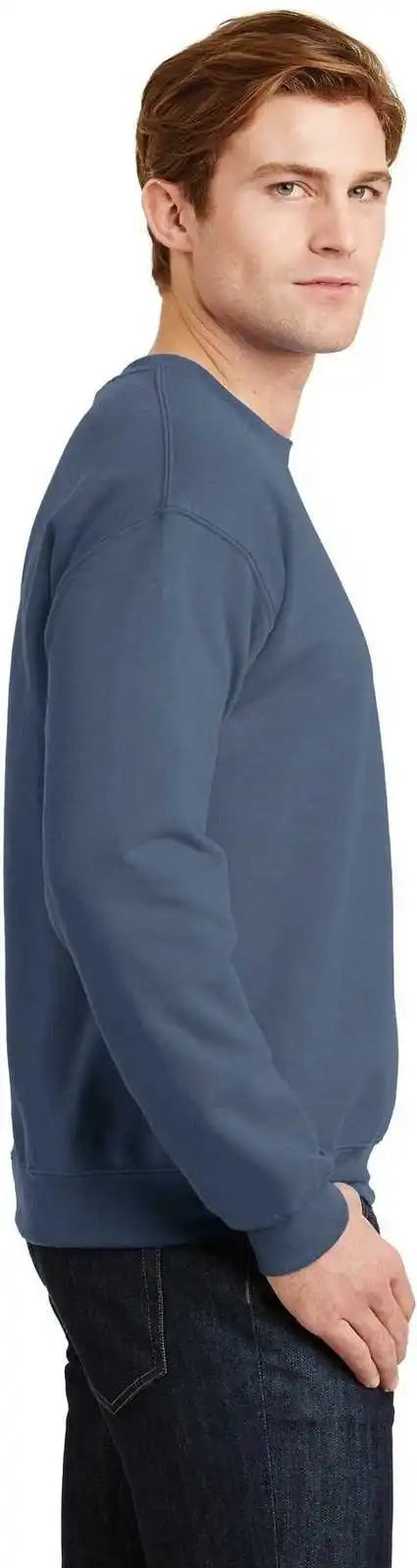 Gildan 18000 Heavy Blend Crewneck Sweatshirt Indigo Blue
