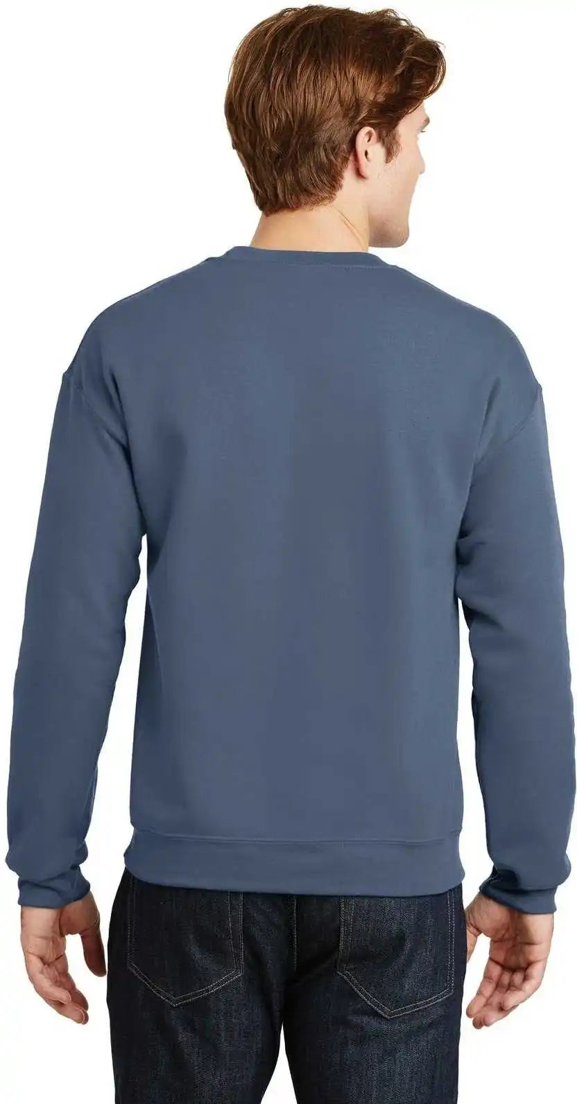 Gildan 18000 Heavy Blend Crewneck Sweatshirt Indigo Blue