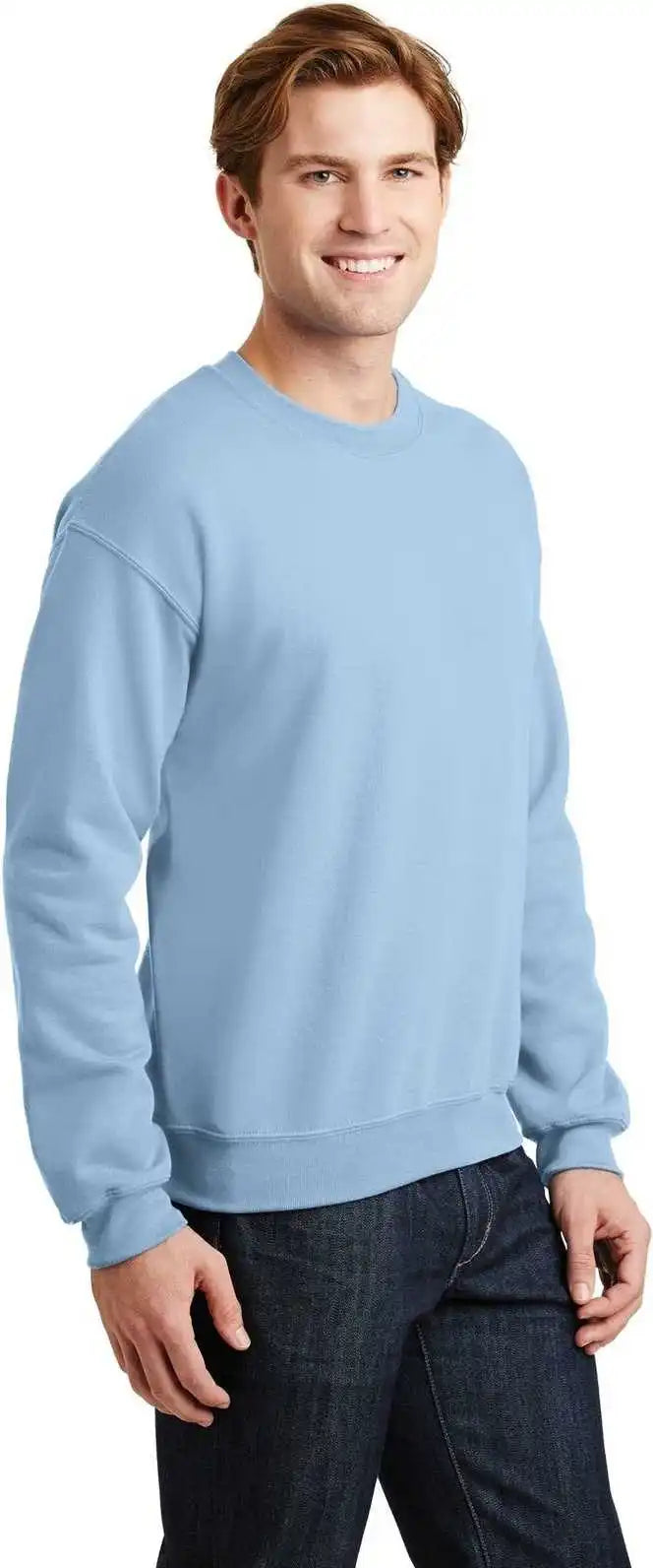 Gildan 18000 Heavy Blend Crewneck Sweatshirt Light Blue