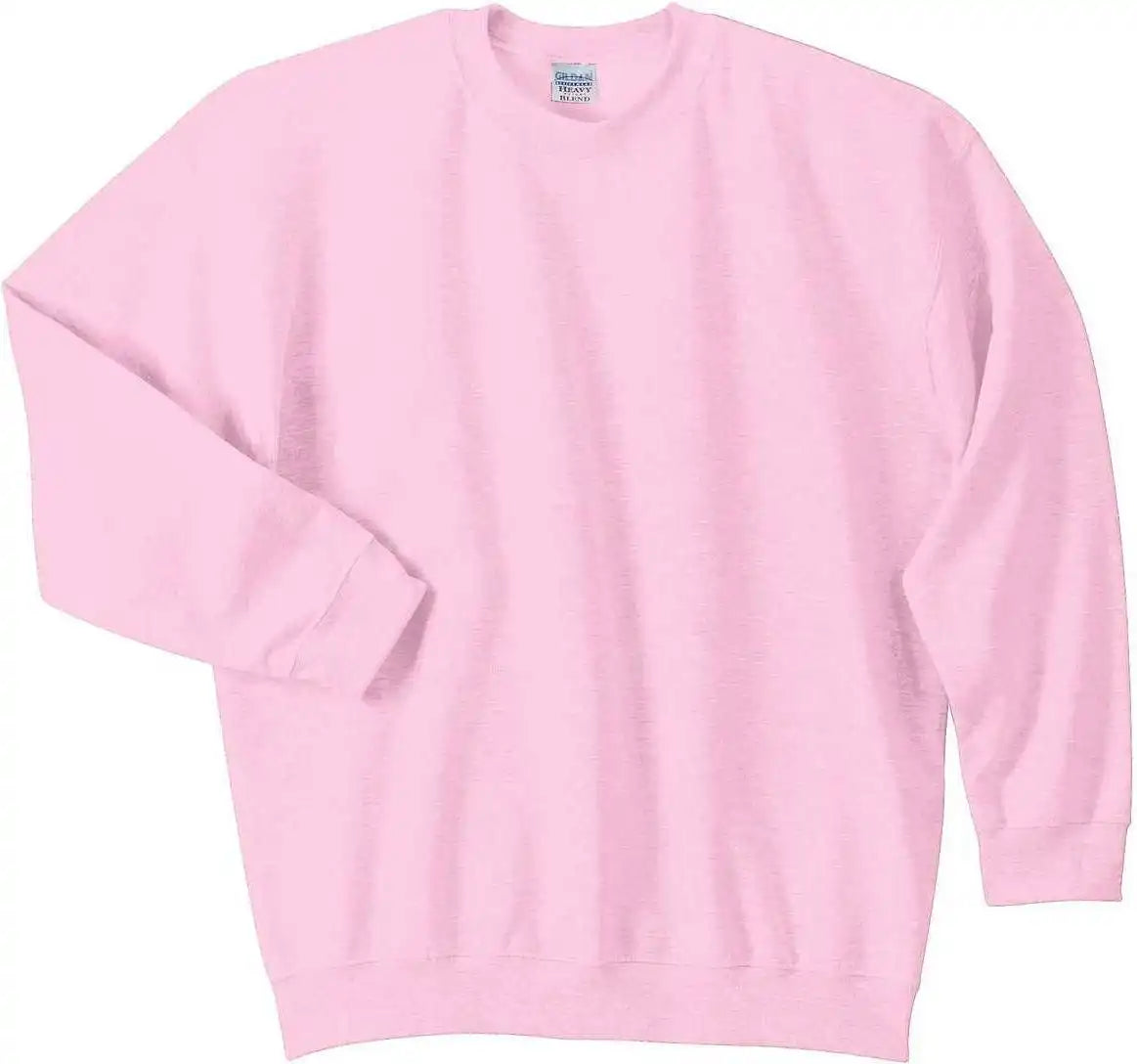 Gildan 18000 Heavy Blend Crewneck Sweatshirt Light Pink