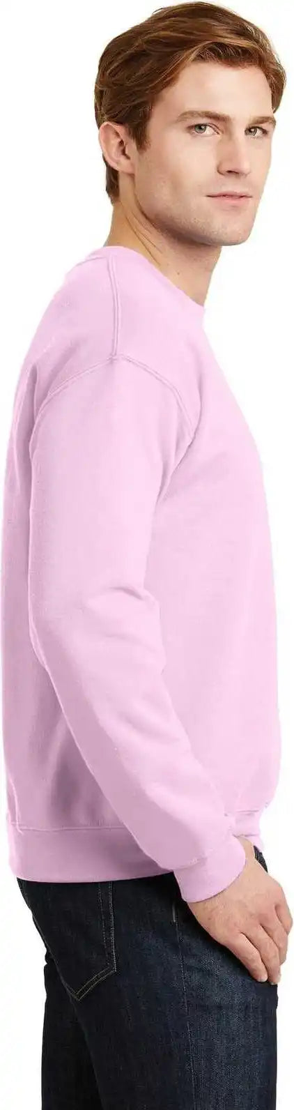 Gildan 18000 Heavy Blend Crewneck Sweatshirt Light Pink
