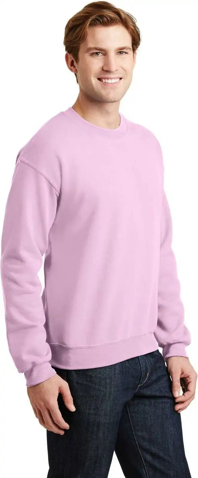 Gildan 18000 Heavy Blend Crewneck Sweatshirt Light Pink