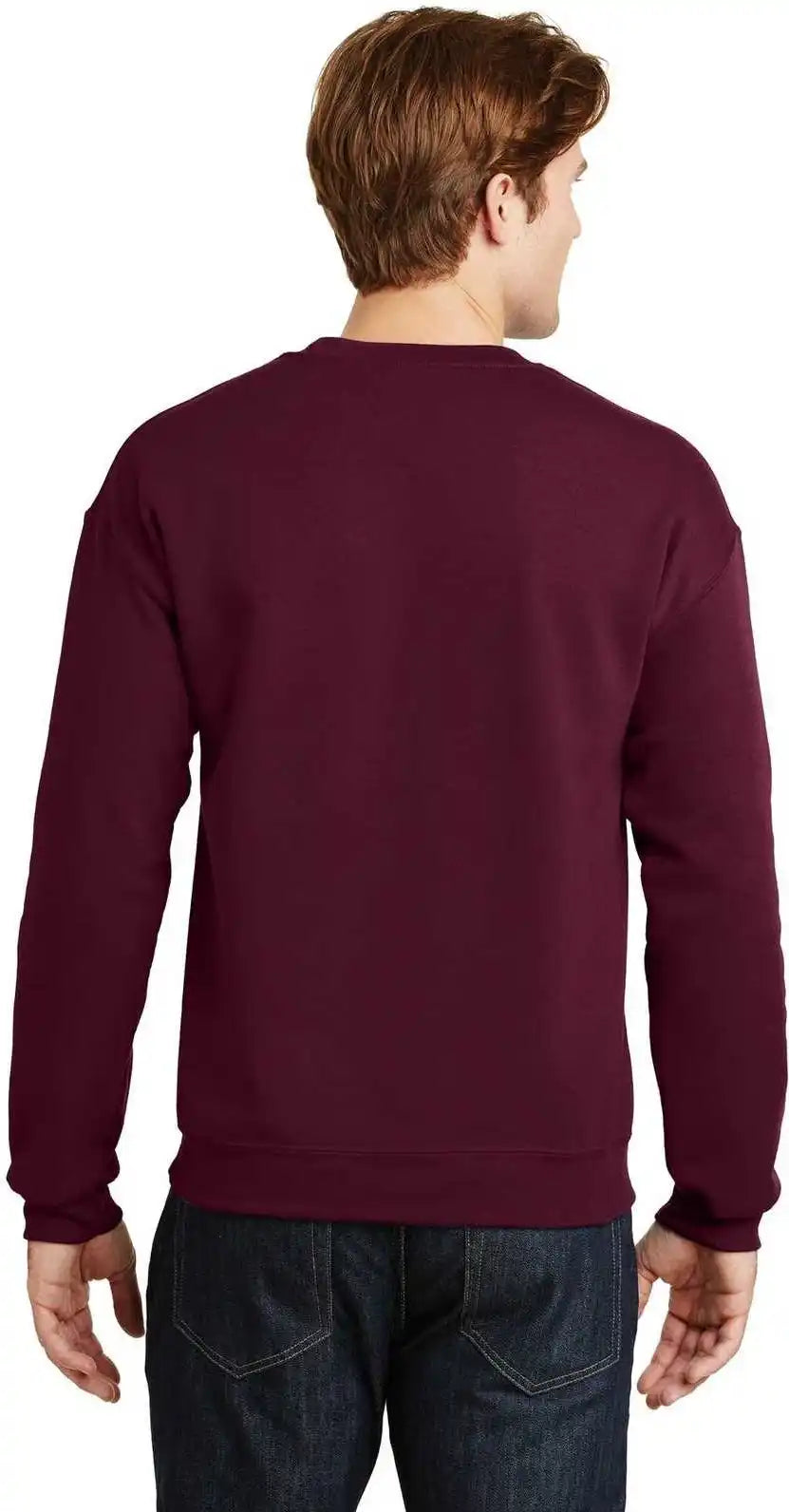 Gildan 18000 Heavy Blend Crewneck Sweatshirt Maroon