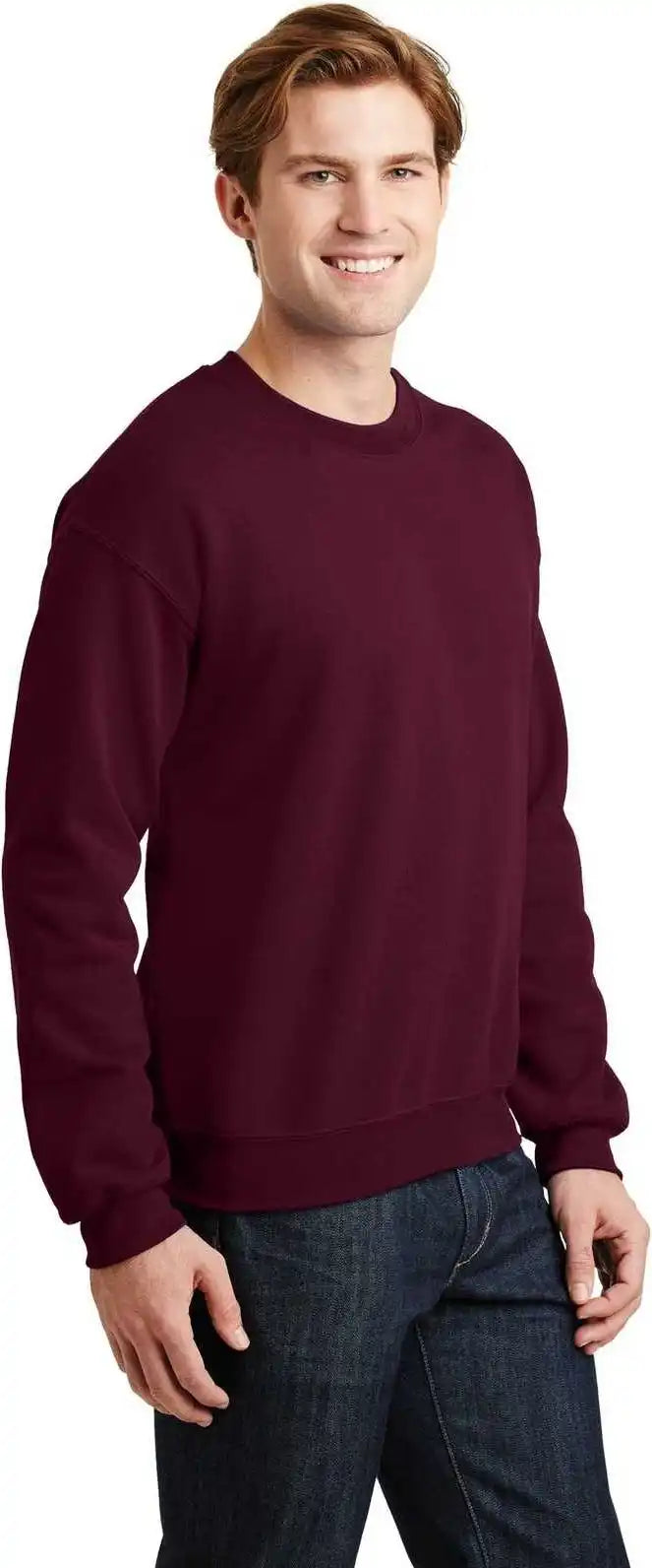 Gildan 18000 Heavy Blend Crewneck Sweatshirt Maroon