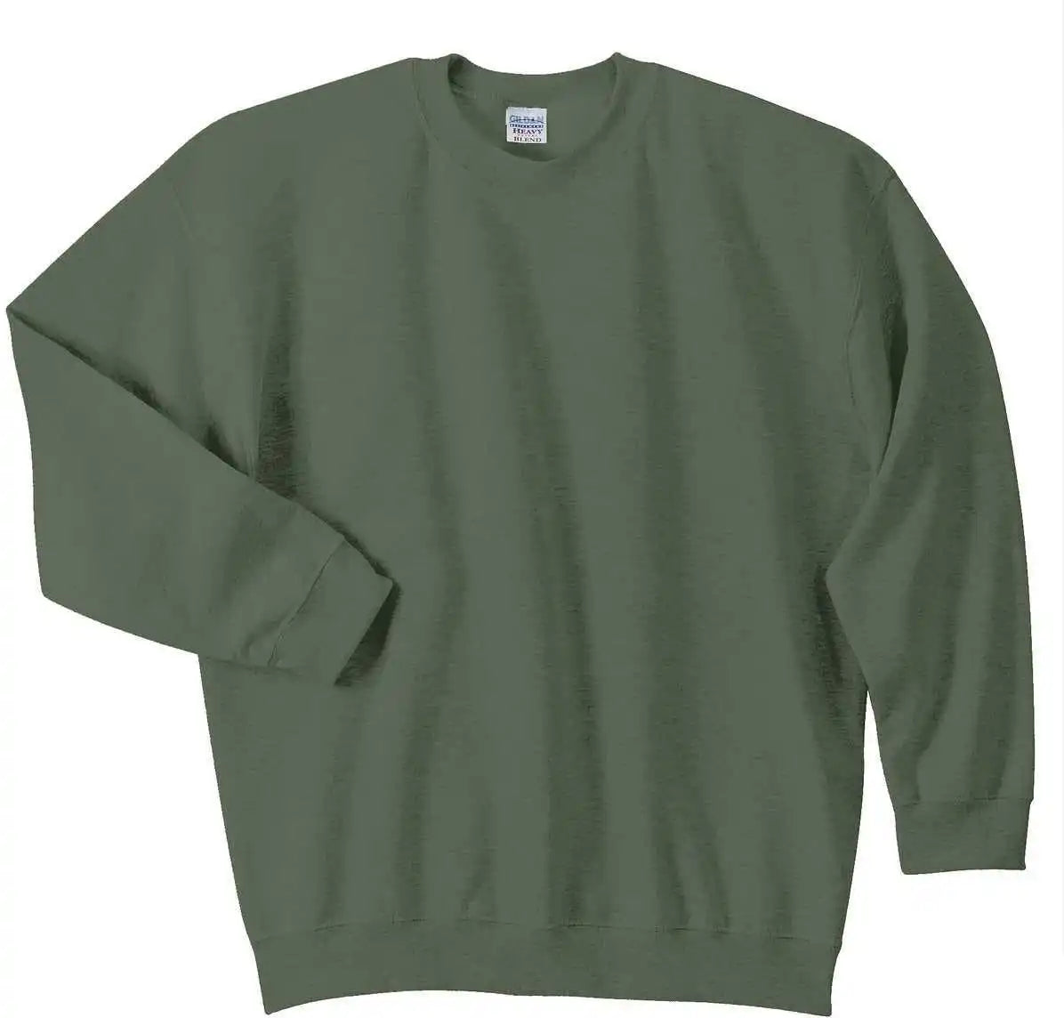 Gildan 18000 Heavy Blend Crewneck Sweatshirt Military Green