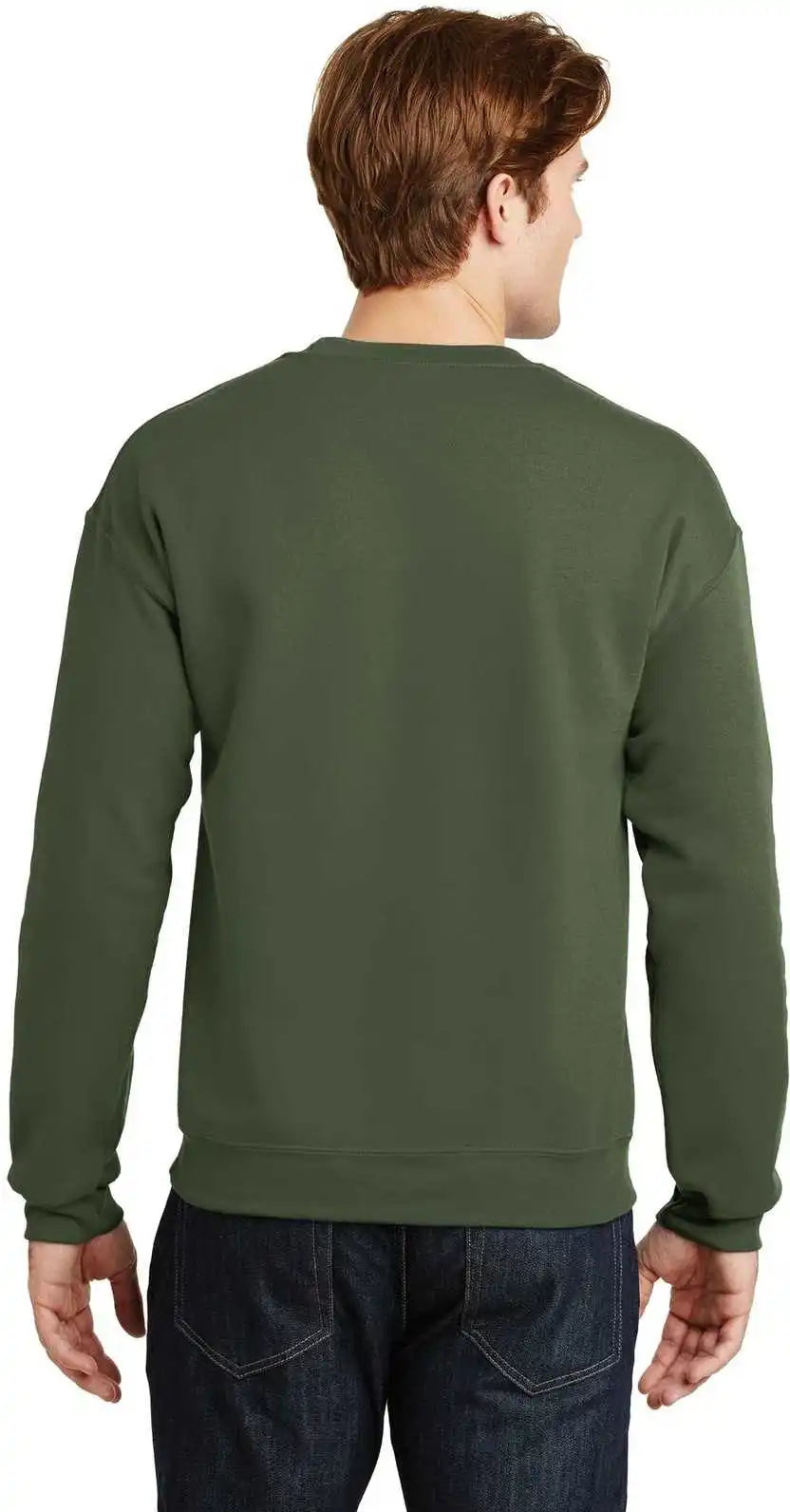 Gildan 18000 Heavy Blend Crewneck Sweatshirt Military Green