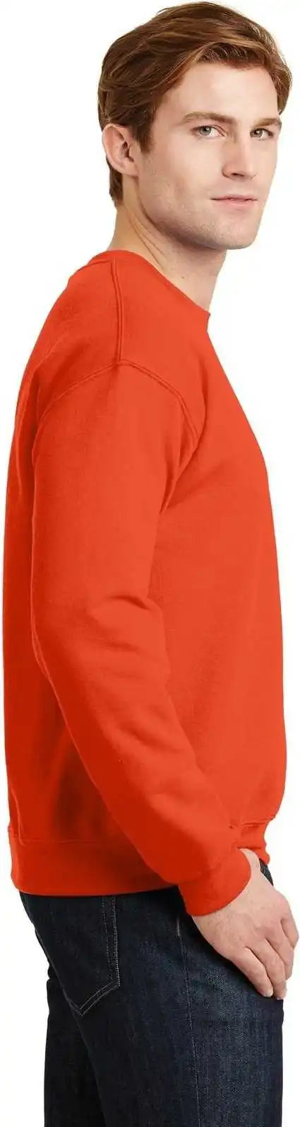 Gildan 18000 Heavy Blend Crewneck Sweatshirt Orange