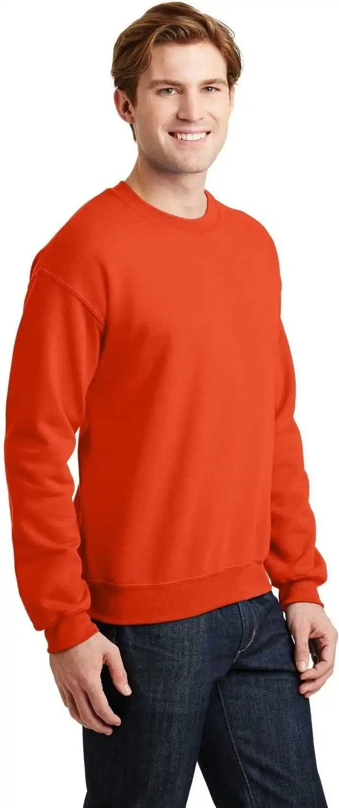 Gildan 18000 Heavy Blend Crewneck Sweatshirt Orange