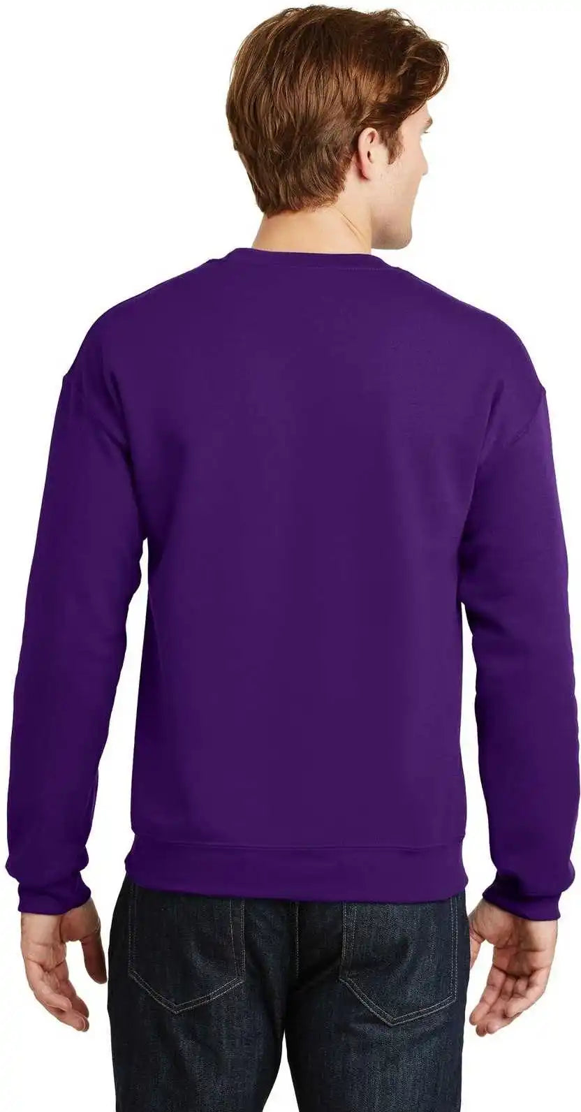 Gildan 18000 Heavy Blend Crewneck Sweatshirt Purple