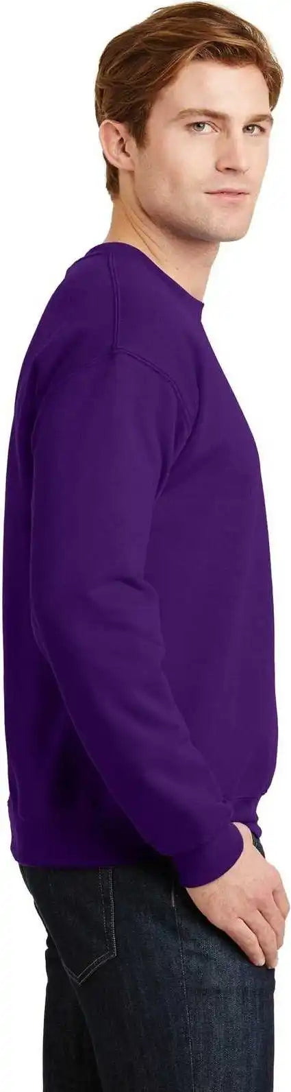 Gildan 18000 Heavy Blend Crewneck Sweatshirt Purple