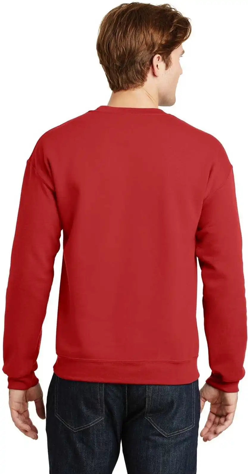 Gildan 18000 Heavy Blend Crewneck Sweatshirt Red