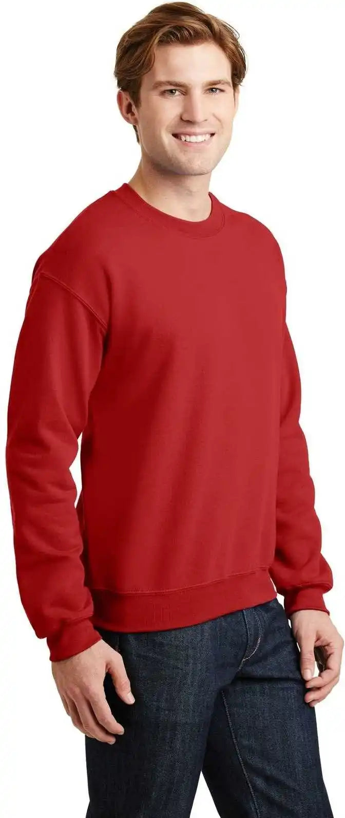 Gildan 18000 Heavy Blend Crewneck Sweatshirt Red