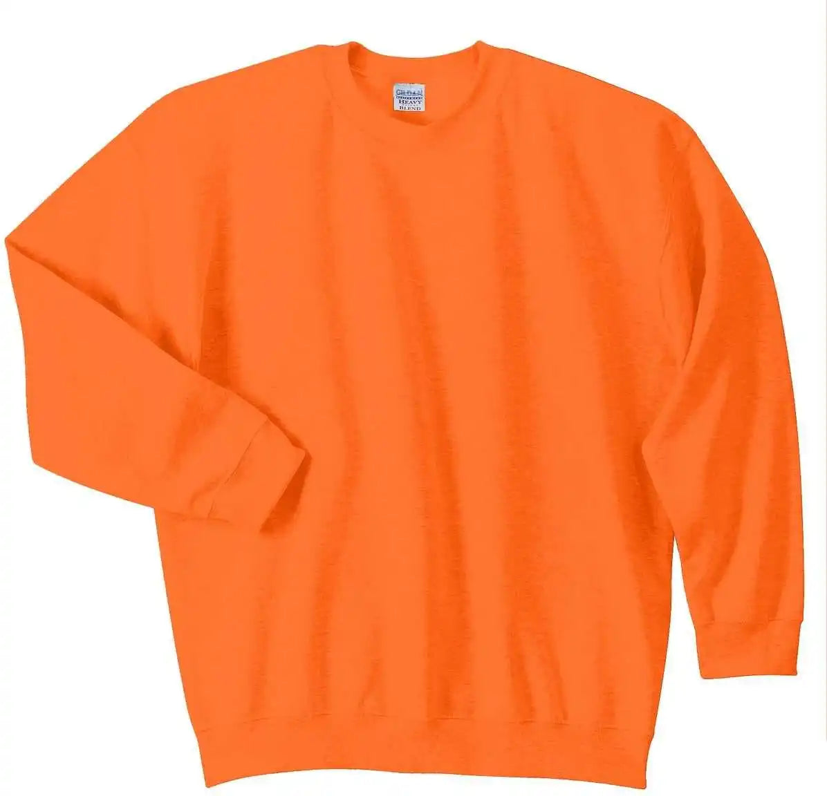 Gildan 18000 Heavy Blend Crewneck Sweatshirt S. Orange