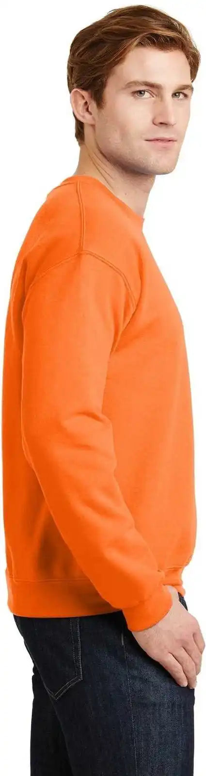 Gildan 18000 Heavy Blend Crewneck Sweatshirt S. Orange