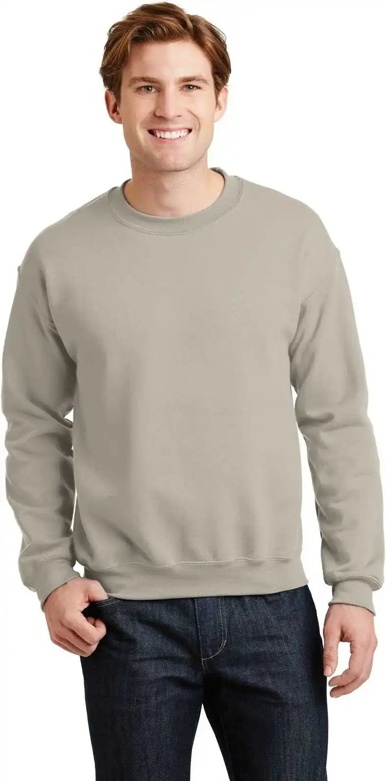 Gildan 18000 Heavy Blend Crewneck Sweatshirt - Sand