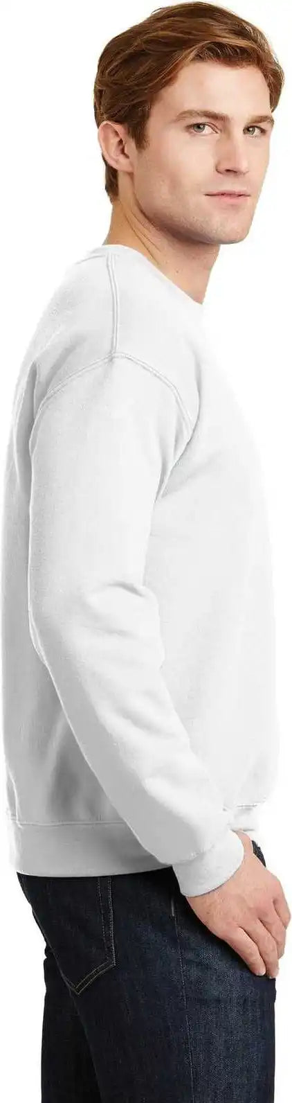 Gildan 18000 Heavy Blend Crewneck Sweatshirt White
