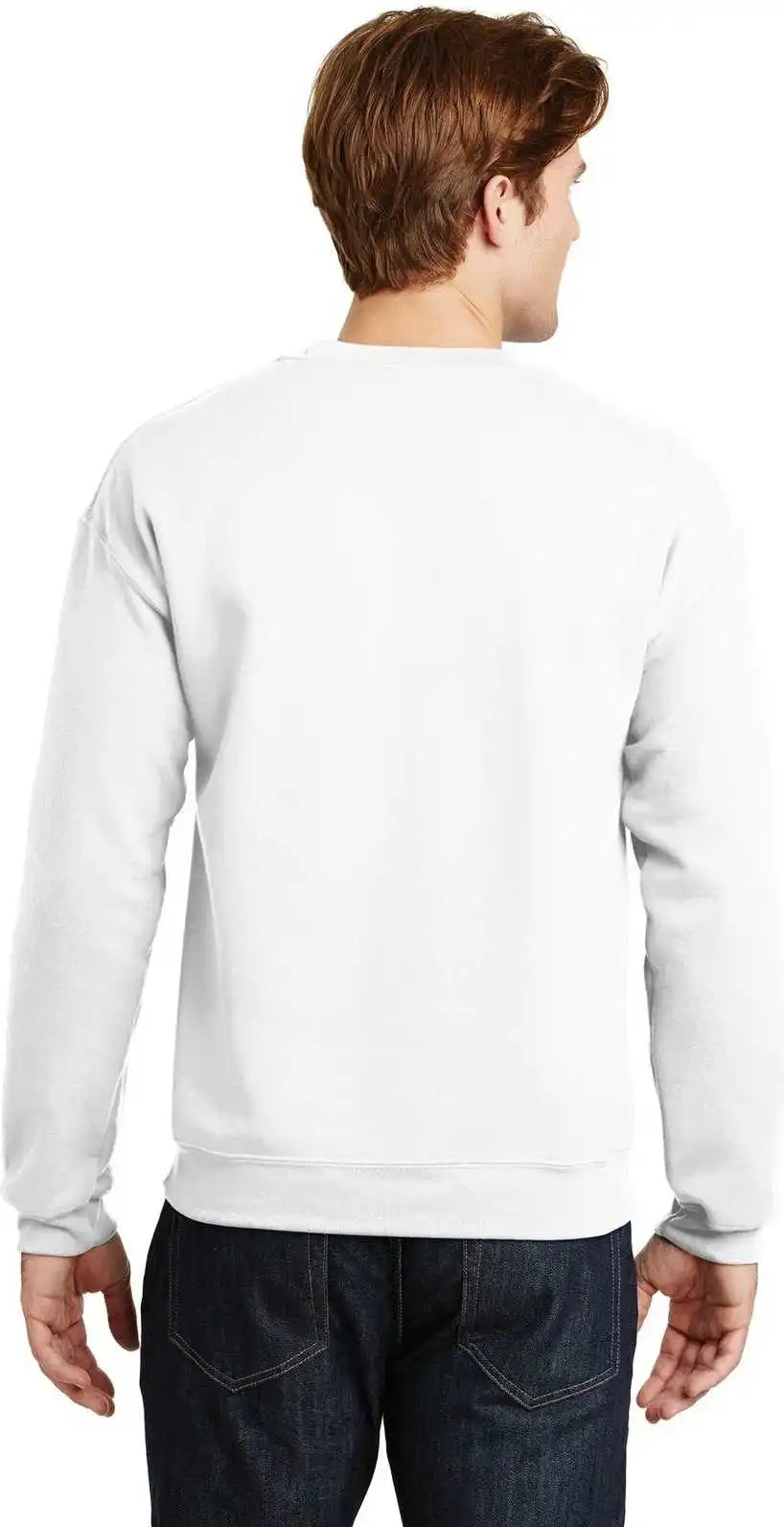 Gildan 18000 Heavy Blend Crewneck Sweatshirt White