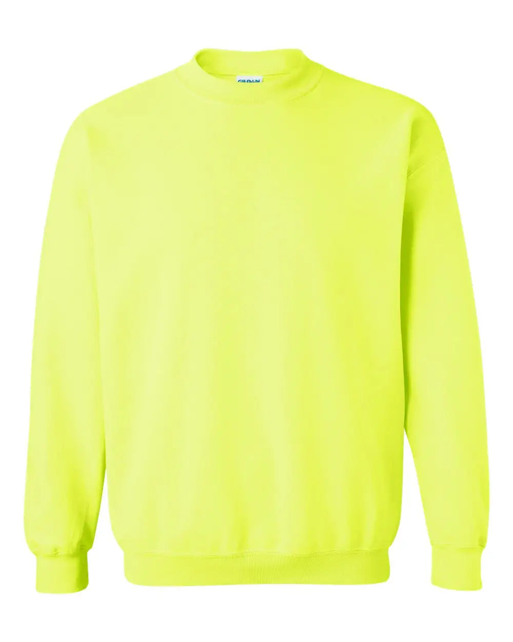 Gildan 18000 Heavy Blendâ„¢ Crewneck Sweatshirt - Safety Green